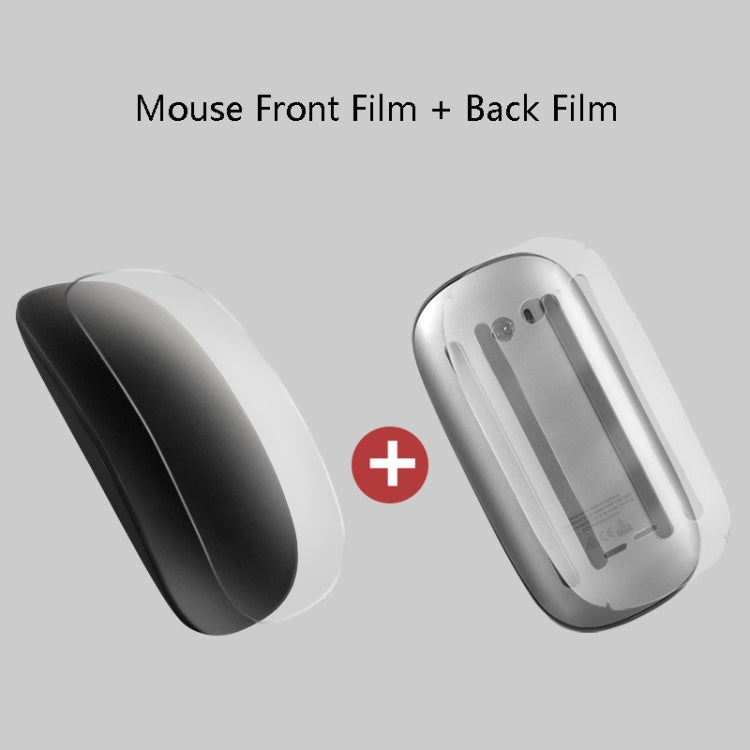 4 PCS 2 in 1 Mouse Front Film + Back Film Protection Flim Sticker Set For Apple Magic Trackpad 2 - Others Accessories by PMC Jewellery | Online Shopping South Africa | PMC Jewellery | Buy Now Pay Later Mobicred