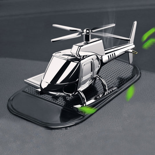 In-Car Odor-Removing Decorations Car-Mounted Helicopter-Shaped Aromatherapy Decoration Products Specification： Silver/5 Aromatherapy Core - Air Freshener by PMC Jewellery | Online Shopping South Africa | PMC Jewellery | Buy Now Pay Later Mobicred