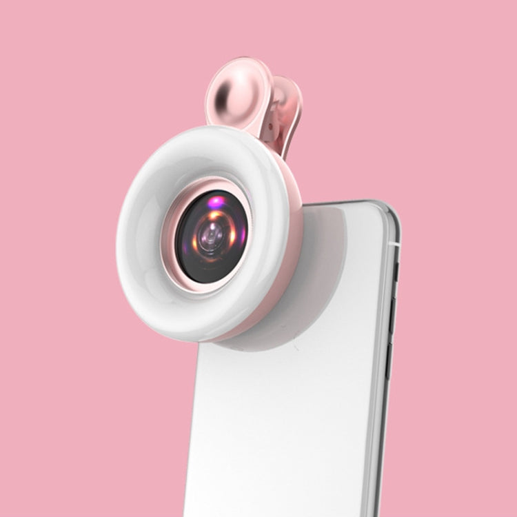 Mobile Phone Macro Lens Beauty Makeup Selfie Light(Pink) - Selfie Light by PMC Jewellery | Online Shopping South Africa | PMC Jewellery | Buy Now Pay Later Mobicred