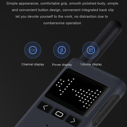 KSUN X-30 M2 Outdoor Handheld Mini Walkie Talkie Color Random Delivery - Other Accessories by KSUN | Online Shopping South Africa | PMC Jewellery