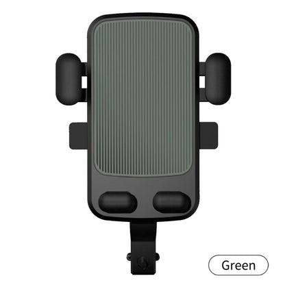 2 PCS Motorcycle Electrical Pedal Car Self-Lock Bracket Riding One-Button Shrink Mobile Phone Holder(Green M1) - Holder by PMC Jewellery | Online Shopping South Africa | PMC Jewellery | Buy Now Pay Later Mobicred