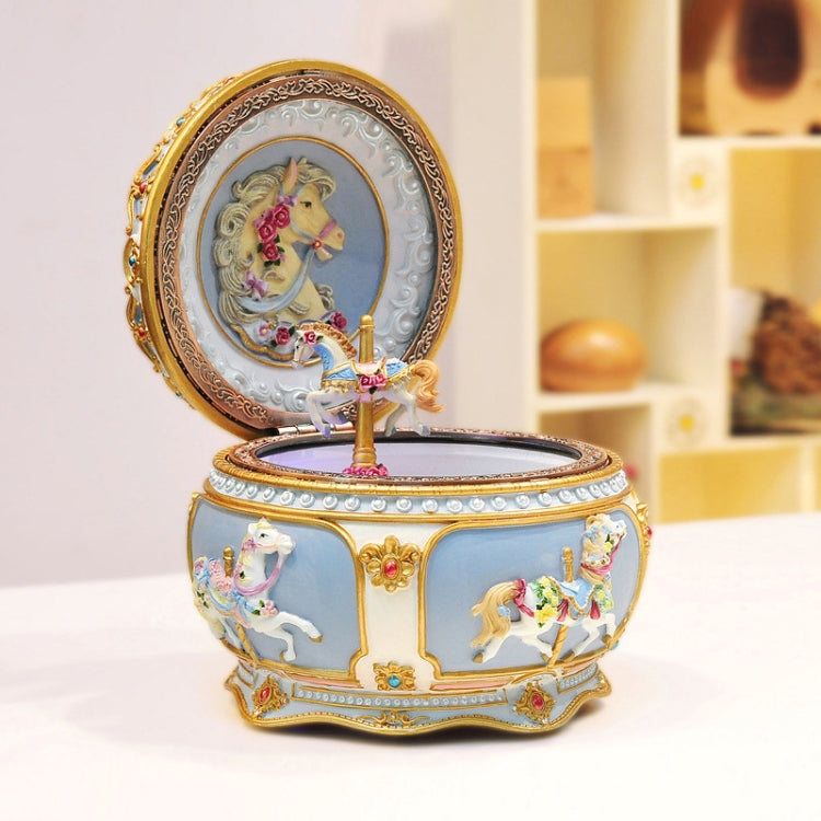 Luminous Carousel Music Box Creative Birthday Lover Gift, Music Shipped Randomly - Music Box by PMC Jewellery | Online Shopping South Africa | PMC Jewellery