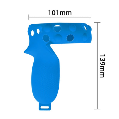 2 Sets GS092 Handle Controller Silicone Protective Cover Anti-Fall And Anti-Lost All-Inclusive Cover For Oculus Quest 2(Blue) - VR Accessories by PMC Jewellery | Online Shopping South Africa | PMC Jewellery | Buy Now Pay Later Mobicred