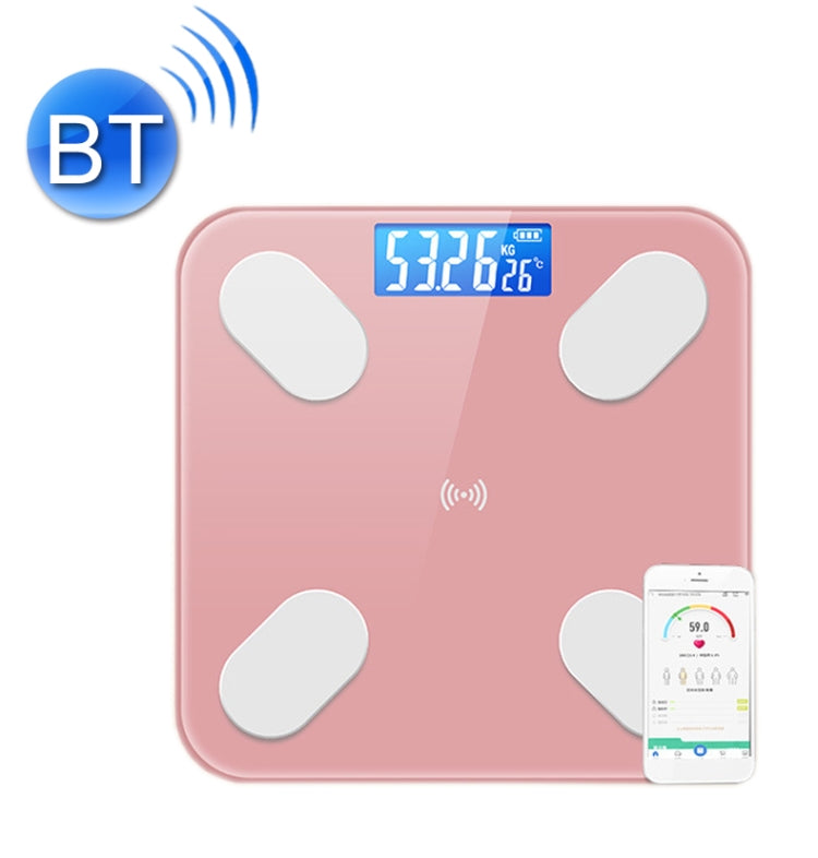 Smart Bluetooth Weight Scale Home Body Fat Measurement Health Scale Charge Model(Rose Gold True Class) - Body Scales by PMC Jewellery | Online Shopping South Africa | PMC Jewellery