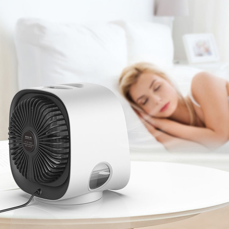 Desktop Cooling Fan USB Portable Office Cold Air Conditioning Fan, Colour: M201 Sky White - Electric Fans by PMC Jewellery | Online Shopping South Africa | PMC Jewellery | Buy Now Pay Later Mobicred