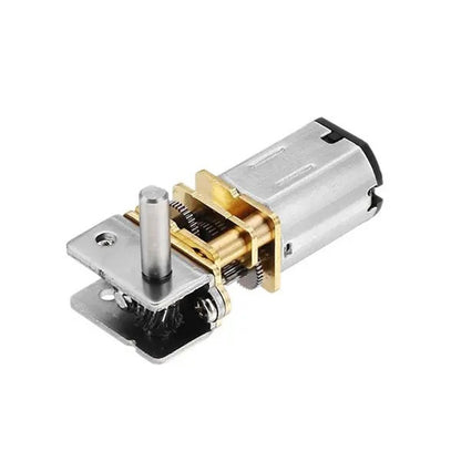 GW12N20 Worm Gear Low Speed Motor Ultra Mini Gear Power-Off Self-Locking Motor For Smart Car Robot(12V 60RPM) - Motor Module by PMC Jewellery | Online Shopping South Africa | PMC Jewellery | Buy Now Pay Later Mobicred