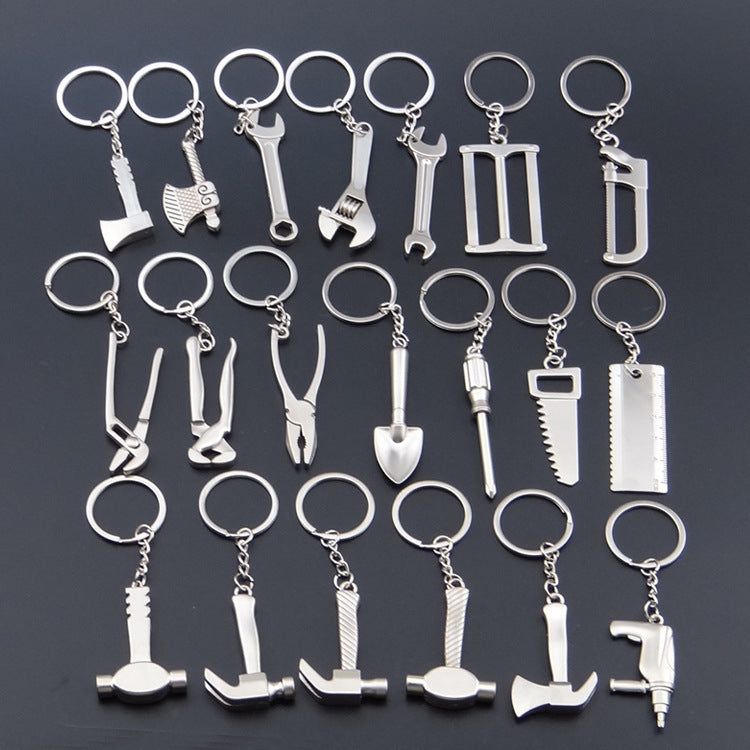 10 PCS Tool Metal Keychain Car Key Ring Pendant, Colour: H-540 Activity Wrench - Key Rings by PMC Jewellery | Online Shopping South Africa | PMC Jewellery