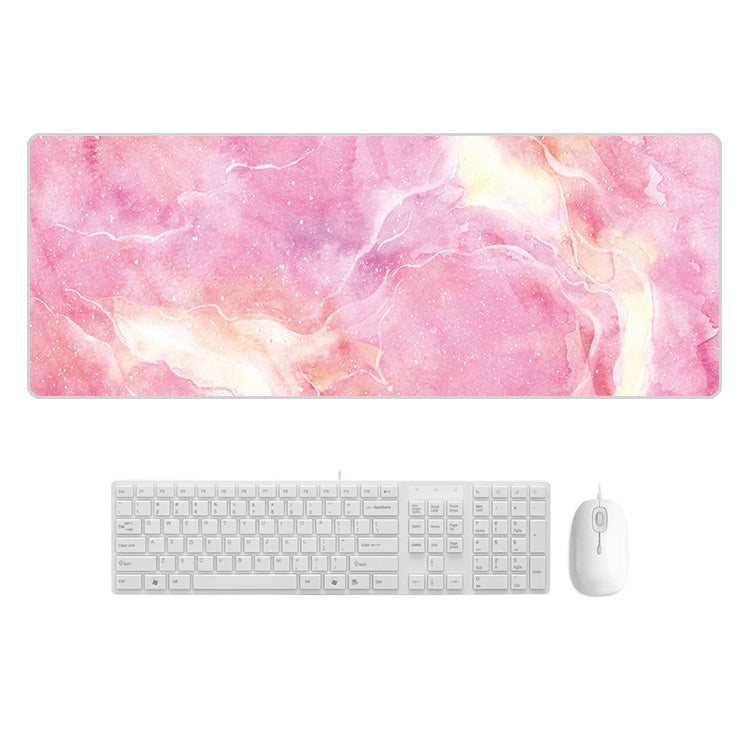 400x900x5mm Marbling Wear-Resistant Rubber Mouse Pad(Fresh Girl Heart Marble) - Mouse Pads by PMC Jewellery | Online Shopping South Africa | PMC Jewellery | Buy Now Pay Later Mobicred