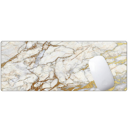 400x900x5mm Marbling Wear-Resistant Rubber Mouse Pad(Blue Crystal Marble) - Mouse Pads by PMC Jewellery | Online Shopping South Africa | PMC Jewellery | Buy Now Pay Later Mobicred