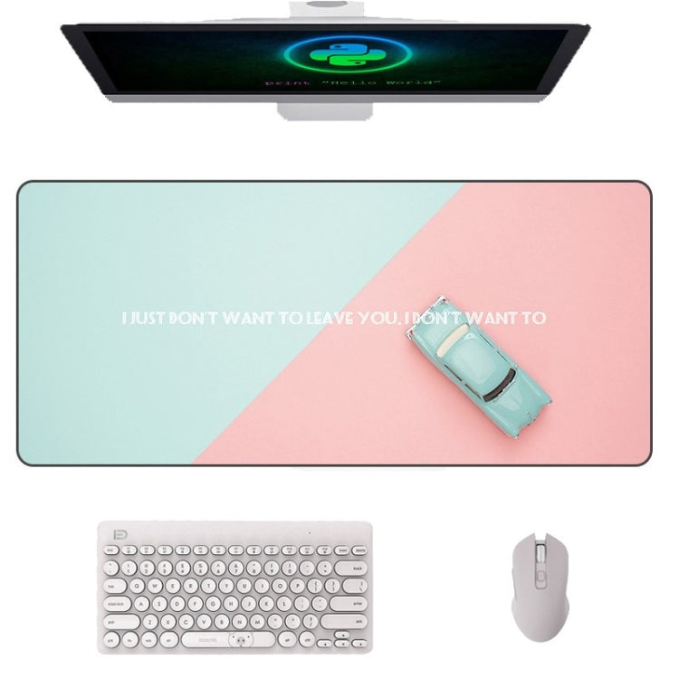 400x900x5mm AM-DM01 Rubber Protect The Wrist Anti-Slip Office Study Mouse Pad( 30) - Mouse Pads by PMC Jewellery | Online Shopping South Africa | PMC Jewellery | Buy Now Pay Later Mobicred