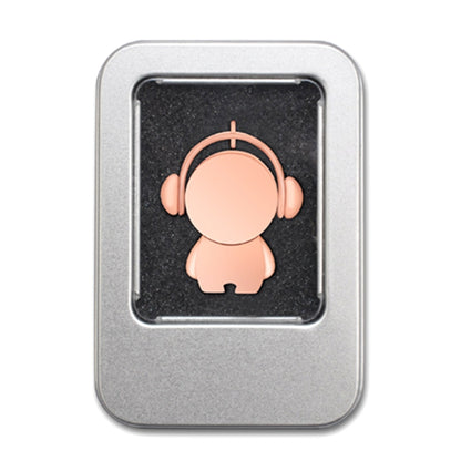 Y01 Metal Musician Car Cartoon Style U Disk, Capacity: 64GB(Rose Gold) - USB Flash Drives by PMC Jewellery | Online Shopping South Africa | PMC Jewellery | Buy Now Pay Later Mobicred