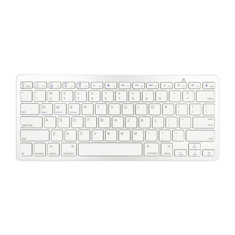 X5 Bluetooth 3.0 Wireless 78 Keys Foreign Language Small Language Keyboard(English) - Wireless Keyboard by PMC Jewellery | Online Shopping South Africa | PMC Jewellery | Buy Now Pay Later Mobicred