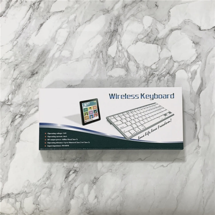 X5 Bluetooth 3.0 Wireless 78 Keys Foreign Language Small Language Keyboard(Traditional Brace) - Wireless Keyboard by PMC Jewellery | Online Shopping South Africa | PMC Jewellery | Buy Now Pay Later Mobicred