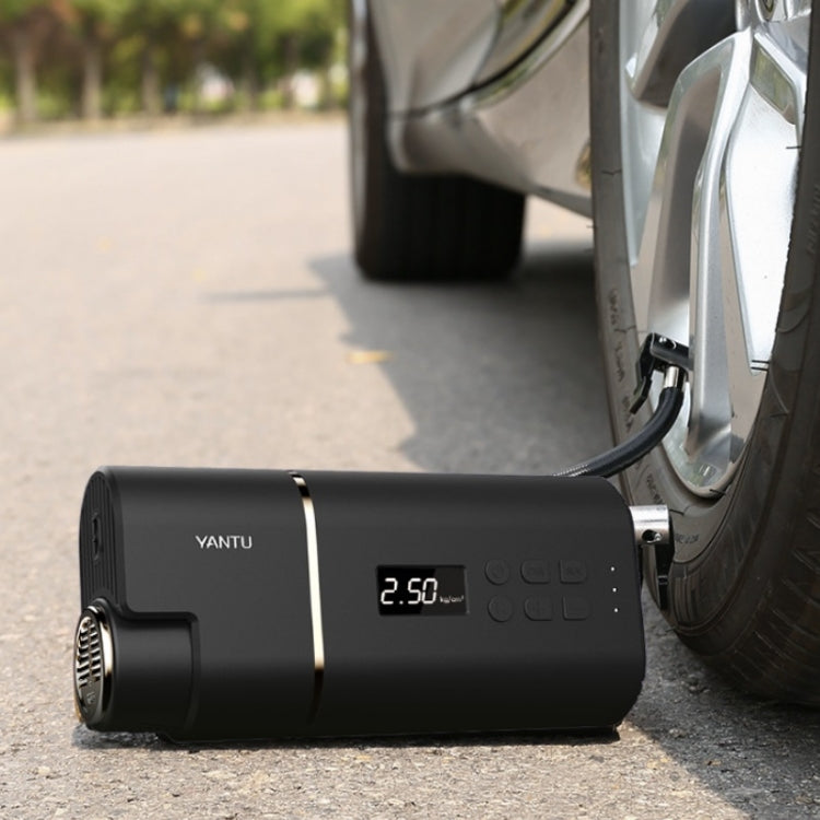 YANTU A31 Car Smart Digital Display Air Pump Electric Portable Tire Pump, Specification： Wireless Version Black - Inflatable Pump by YANTU | Online Shopping South Africa | PMC Jewellery