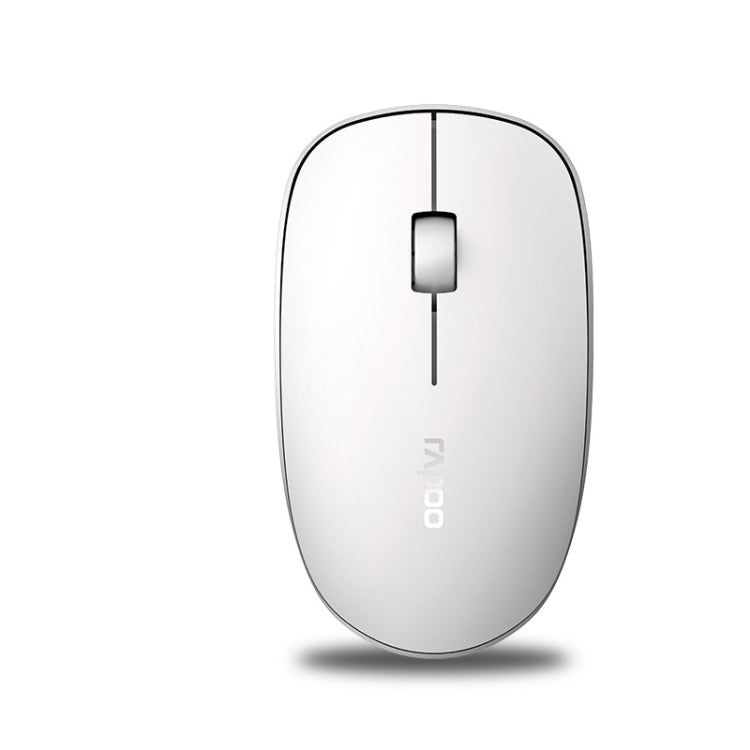 Rapoo M200G 1300 DPI 3 Keys Silent Wireless Mouse(White) - Wireless Mice by Rapoo | Online Shopping South Africa | PMC Jewellery | Buy Now Pay Later Mobicred