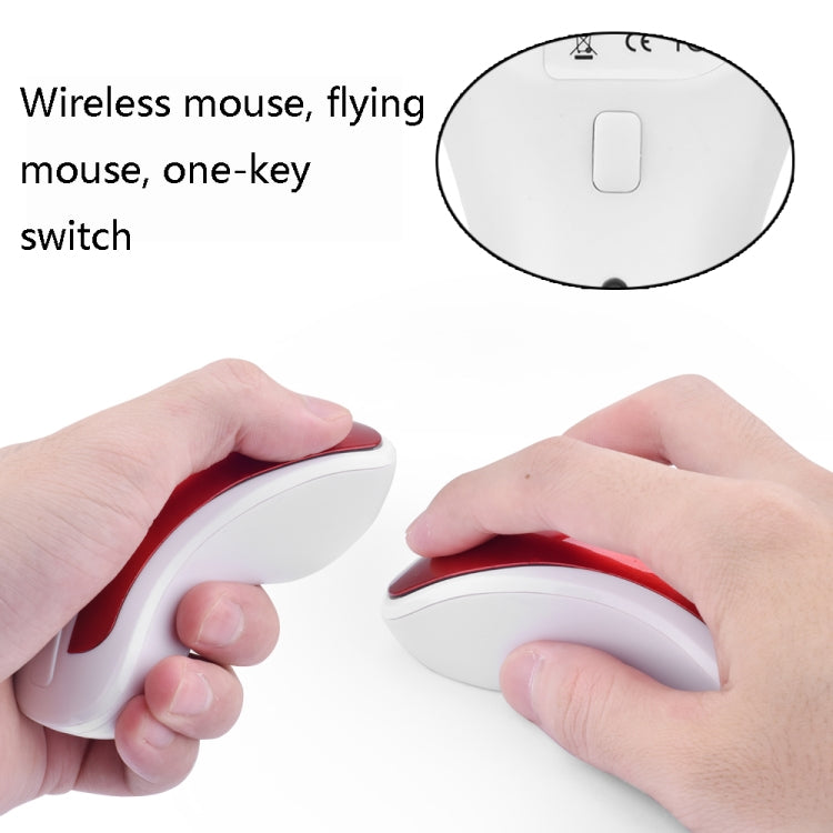 PR-01 1600 DPI 7 Keys Flying Squirrel Wireless Mouse 2.4G Gyroscope Game Mouse(White Green) - Wireless Mice by PMC Jewellery | Online Shopping South Africa | PMC Jewellery | Buy Now Pay Later Mobicred