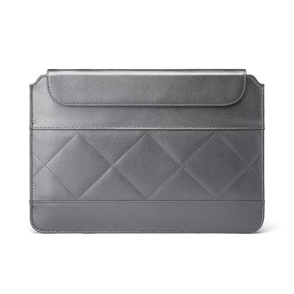 Microfiber Leather Thin And Light Notebook Liner Bag Computer Bag, Applicable Model: 13-14 inch(Gray) - 13.3 inch by PMC Jewellery | Online Shopping South Africa | PMC Jewellery | Buy Now Pay Later Mobicred