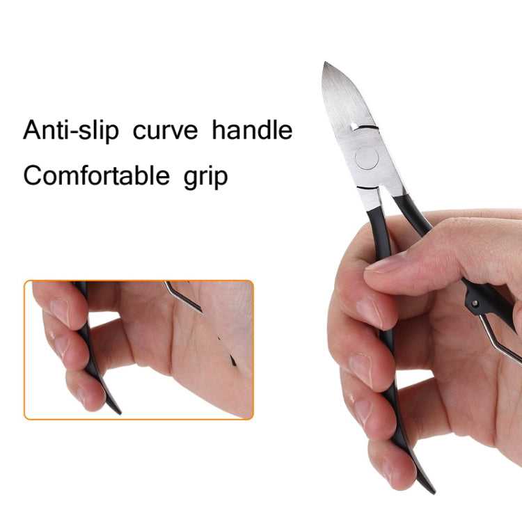 Nail Groove Olecranon Nail Clippers Onychomycosis Dead Skin Pedicure Knife(Black) - Nail Clipper by PMC Jewellery | Online Shopping South Africa | PMC Jewellery | Buy Now Pay Later Mobicred