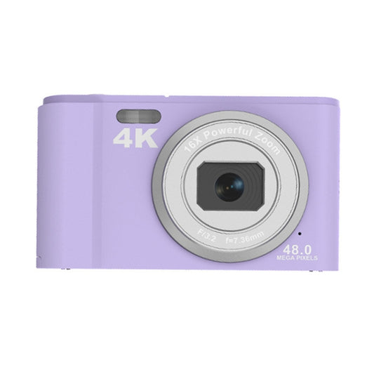 DC303A 2.8-Inch 4K 16X Zoom HD Digital Camera Mini Children Photography Camera EU Plug(Purple Blue) - Children Cameras by PMC Jewellery | Online Shopping South Africa | PMC Jewellery | Buy Now Pay Later Mobicred