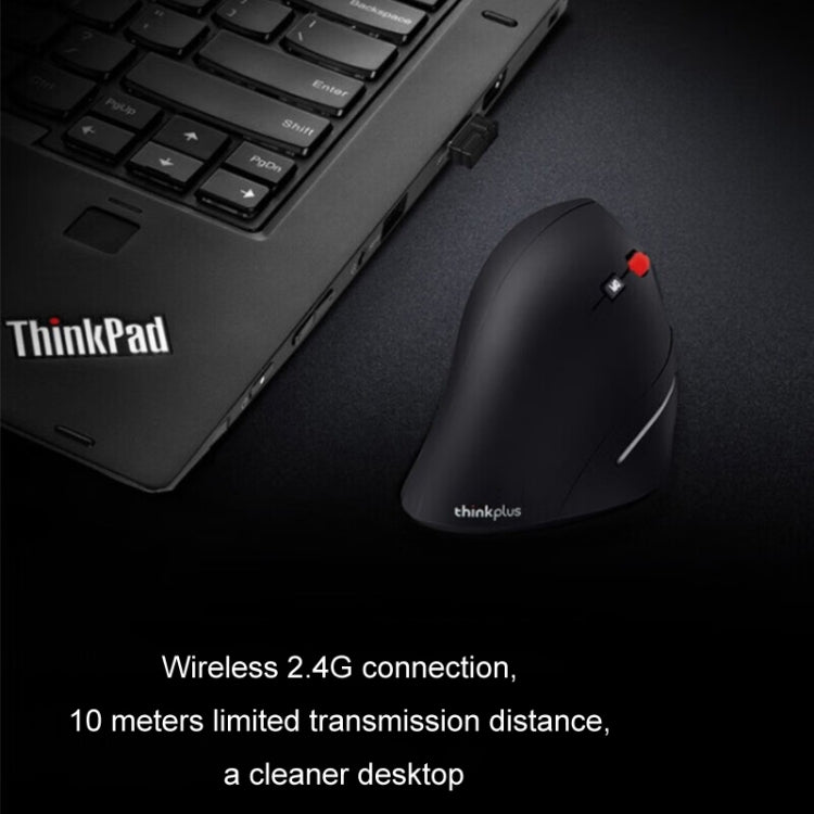 Lenovo Thinkbook Wireless Mouse Ergonomic Design Side Grip Mice - Wireless Mice by Lenovo | Online Shopping South Africa | PMC Jewellery | Buy Now Pay Later Mobicred