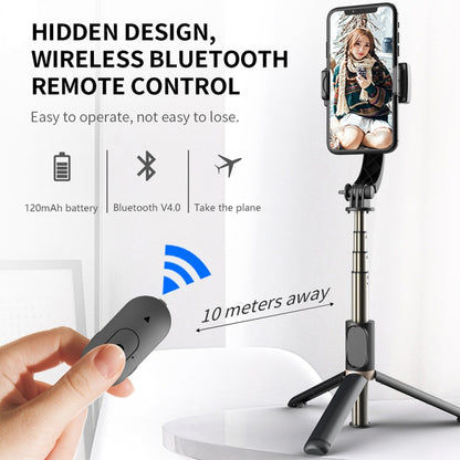 CYKE Q08 Anti-Shake Gimbal Bluetooth Selfie Stick Handheld Phone Live Tripod(No light Version) - Selfie Sticks by CYKE | Online Shopping South Africa | PMC Jewellery | Buy Now Pay Later Mobicred