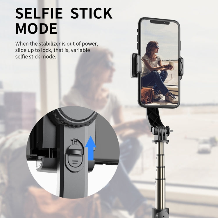 CYKE Q08 Anti-Shake Gimbal Bluetooth Selfie Stick Handheld Phone Live Tripod(No light Version) - Selfie Sticks by CYKE | Online Shopping South Africa | PMC Jewellery | Buy Now Pay Later Mobicred