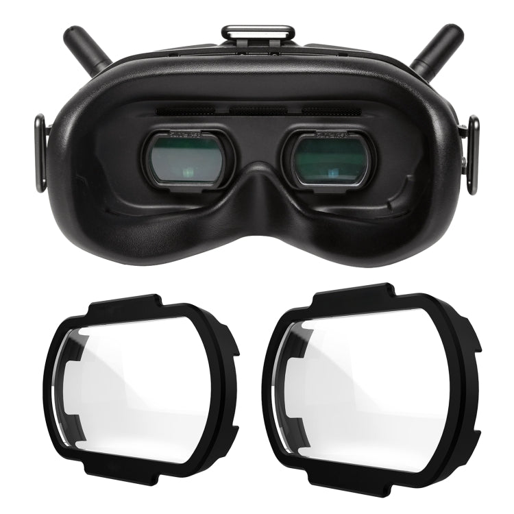 Sunnylife FV-Q9334 2 PCS Myopia Lens Nearsighted Corrective Aspherical Lens for DJI FPV Goggles V2, Colour: 100 Degree - Lens Accessories by Sunnylife | Online Shopping South Africa | PMC Jewellery | Buy Now Pay Later Mobicred