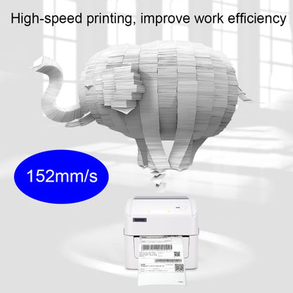 Xprinter XP-420B 108mm Express Order Printer Thermal Label Printer, Style:USB+Bluetooth(AU Plug) - Printer by Xprinter | Online Shopping South Africa | PMC Jewellery | Buy Now Pay Later Mobicred