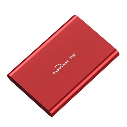 Blueendless T8 2.5 inch USB3.0 High-Speed Transmission Mobile Hard Disk External Hard Disk, Capacity: 500GB(Red) - HDD Enclosure by Blueendless | Online Shopping South Africa | PMC Jewellery | Buy Now Pay Later Mobicred