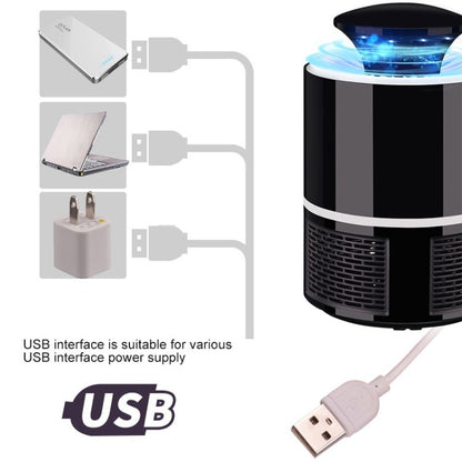 Household Mute Inhalation Photocatalyst USB Physical Mosquito Killer 365-White(USB Direct) - Repellents by PMC Jewellery | Online Shopping South Africa | PMC Jewellery | Buy Now Pay Later Mobicred