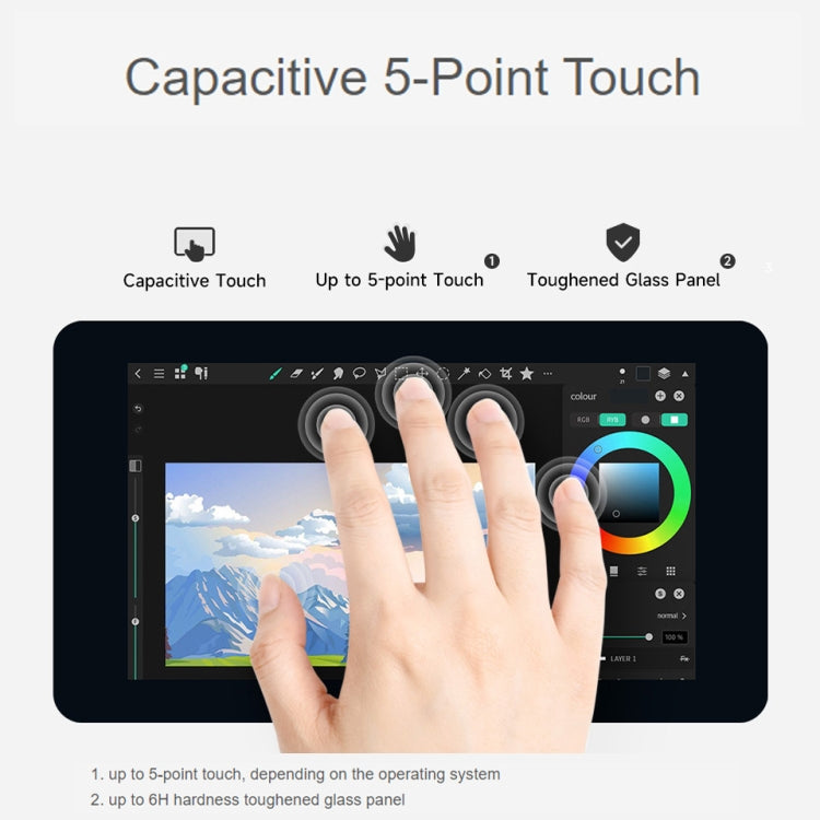 Waveshare 7 inch 800×480 IPS Capacitive Touch Display, DSI Interface, 5-Point Touch without Case - LCD & LED Display Module by Waveshare | Online Shopping South Africa | PMC Jewellery | Buy Now Pay Later Mobicred