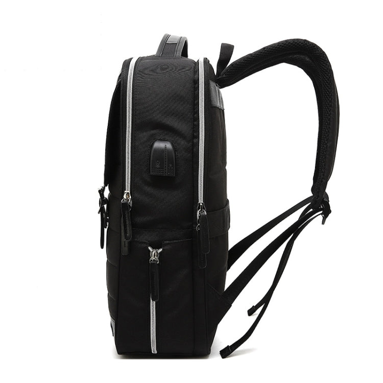 15.6 inch External USB Interface Laptop Backpack Waterproof Computer Bag(Sapphire) - 15.6 - 17 inch by PMC Jewellery | Online Shopping South Africa | PMC Jewellery | Buy Now Pay Later Mobicred