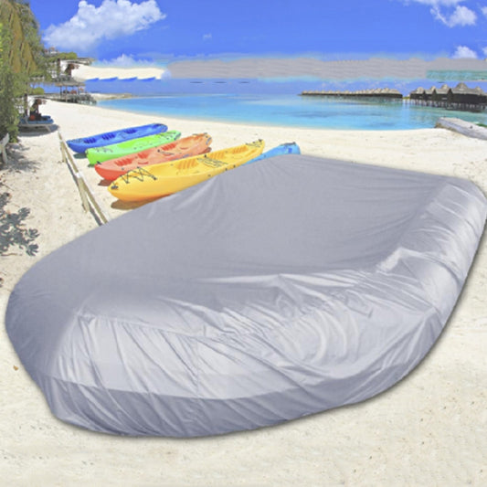 Waterproof Dust-Proof And UV-Proof Inflatable Rubber Boat Protective Cover Kayak Cover, Size: 470x94x46cm(Grey) - Marine Accessories & Parts by PMC Jewellery | Online Shopping South Africa | PMC Jewellery | Buy Now Pay Later Mobicred