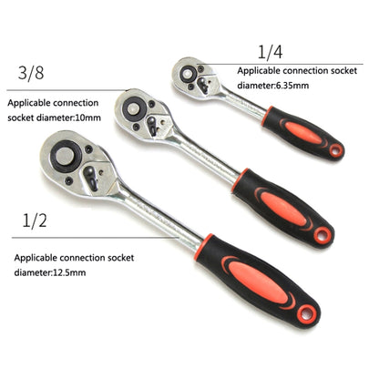 CY-0028 12 PCS/Set Auto Repair Tool Ratchet Quick Socket Wrench Hardware Box Combination, Model: 3/8 Middle Fly - Hand Tool Sets by PMC Jewellery | Online Shopping South Africa | PMC Jewellery | Buy Now Pay Later Mobicred