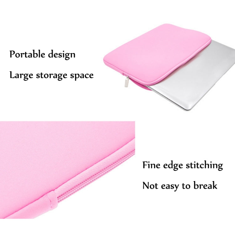 Laptop Anti-Fall and Wear-Resistant Lliner Bag For MacBook 13 inch(Pink) - Protective Bags by PMC Jewellery | Online Shopping South Africa | PMC Jewellery | Buy Now Pay Later Mobicred