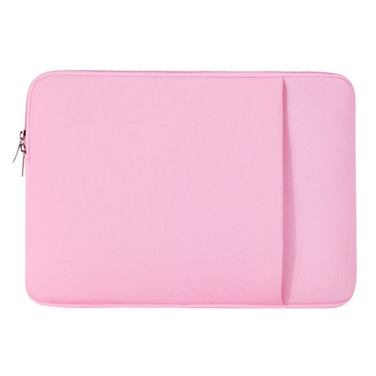 Laptop Anti-Fall and Wear-Resistant Lliner Bag For MacBook 14 inch(Upgrade Pink) - Protective Bags by PMC Jewellery | Online Shopping South Africa | PMC Jewellery | Buy Now Pay Later Mobicred