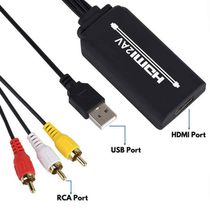 RL-HTAL1 HDMI to AV Converter Specification： Female to Male Split - Converter by PMC Jewellery | Online Shopping South Africa | PMC Jewellery | Buy Now Pay Later Mobicred