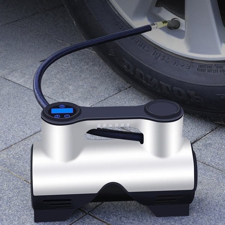 Car Inflatable Pump Portable Small Automotive Tire Refiner Pump, Style: Wired Digital Display With Lamp - Inflatable Pump by PMC Jewellery | Online Shopping South Africa | PMC Jewellery