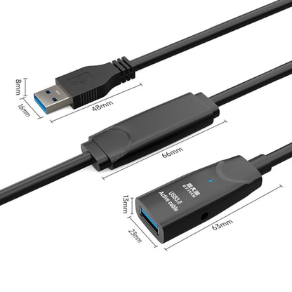 D.Y.TECH USB 3.0 Male To Female Extension Cable Double Shielded Chip Data Cable, Length: 10m - USB 3.0 by PMC Jewellery | Online Shopping South Africa | PMC Jewellery | Buy Now Pay Later Mobicred