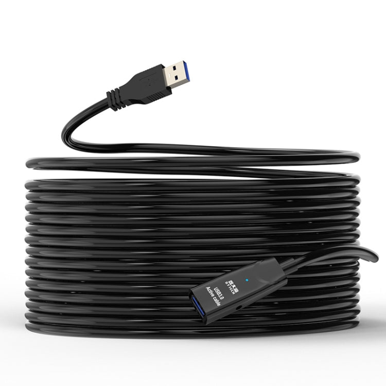 D.Y.TECH USB 3.0 Male To Female Extension Cable Double Shielded Chip Data Cable, Length: 15m - USB 3.0 by PMC Jewellery | Online Shopping South Africa | PMC Jewellery | Buy Now Pay Later Mobicred