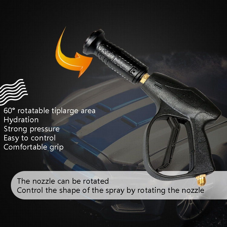 High-Pressure Car Wash Nozzle Cleaning Machine Brush Pump Accessories, Specification: Short Section 35 cm(3/8 Fast Plug) - Car Washer & Accessories by PMC Jewellery | Online Shopping South Africa | PMC Jewellery | Buy Now Pay Later Mobicred