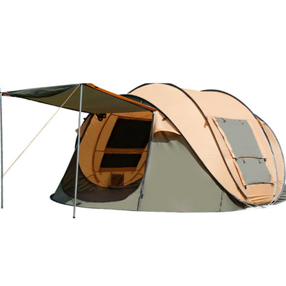 Hewolf 1766 Outdoor Automatic Windproof Quick-Opening Tent Camping Sunscreen Tent For 4-5 People (Army Green) - Tents & Accessories by PMC Jewellery | Online Shopping South Africa | PMC Jewellery