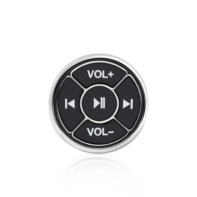 Car Mobile Phone Remote Control Bluetooth Wireless Multimedia Button Remote Control Music Playback Selfie, Colour: Silver - Bluetooth Car Kits by PMC Jewellery | Online Shopping South Africa | PMC Jewellery | Buy Now Pay Later Mobicred