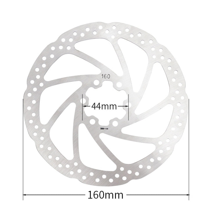 Meroca M800 Bicycle Brake Mountain Bike Universal Bilateral Brake Oil Pressure Disc Brake, Style: 1 Pair Oil Brakes + 1 Pair Disc Brakes - Bicycle Brake Parts by Meroca | Online Shopping South Africa | PMC Jewellery