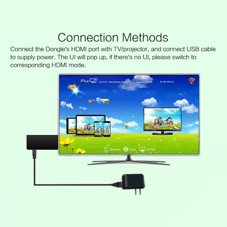 WECAST E28 2.4GHz Wireless WiFi Display Dongle Receiver Airplay Miracast DLNA 1080P HD TV Stick - Wireless Display Dongle by PMC Jewellery | Online Shopping South Africa | PMC Jewellery | Buy Now Pay Later Mobicred