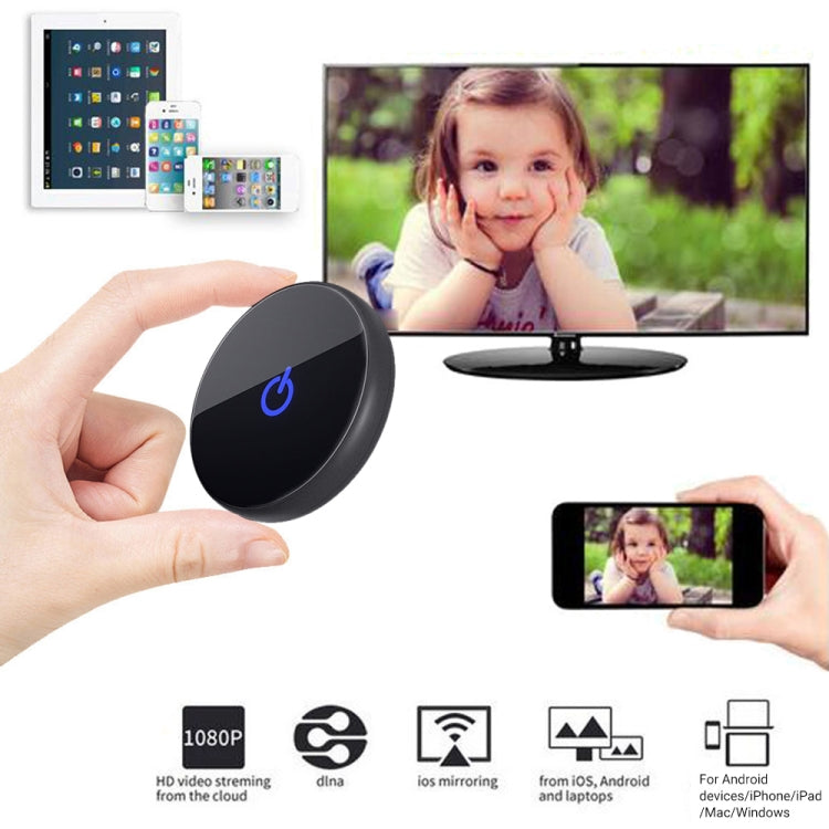 C29 4K 60Hz 2.4G + 5G  Wireless Display Dongle TV Stick WiFi DLNA HDMI-Compatible Display Receiver For TV iOS / Android Phone - Wireless Display Dongle by PMC Jewellery | Online Shopping South Africa | PMC Jewellery | Buy Now Pay Later Mobicred