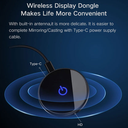 C29 4K 60Hz 2.4G + 5G  Wireless Display Dongle TV Stick WiFi DLNA HDMI-Compatible Display Receiver For TV iOS / Android Phone - Wireless Display Dongle by PMC Jewellery | Online Shopping South Africa | PMC Jewellery | Buy Now Pay Later Mobicred