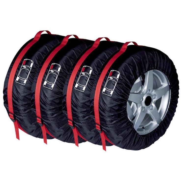 4 in 1 Waterproof Dustproof Sunscreen Car Tire Spare Tire Cover, Size:S - Aluminum Film PEVA by PMC Jewellery | Online Shopping South Africa | PMC Jewellery | Buy Now Pay Later Mobicred