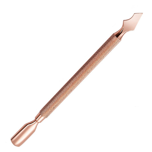 3 PCS Stainless Steel Rose Gold Double-Headed Steel Push Dead Skin Scissors Nail Set,Style: 01 Big Head - Nail Art Equipment by PMC Jewellery | Online Shopping South Africa | PMC Jewellery | Buy Now Pay Later Mobicred