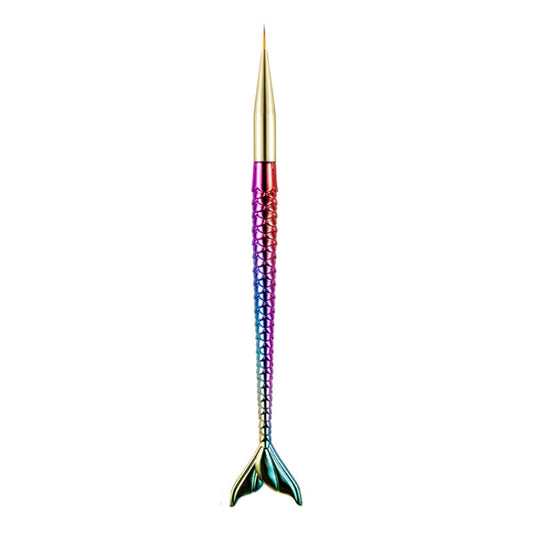 Manicure Smudge Pen Gradient Mermaid Painted Phototherapy Drawing Pen(9cm Hook Line Pen) - Nail Art Equipment by PMC Jewellery | Online Shopping South Africa | PMC Jewellery | Buy Now Pay Later Mobicred